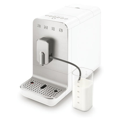 SMEG BCC13 50's AUTO COFFEE MACHINE MATTE WHITE