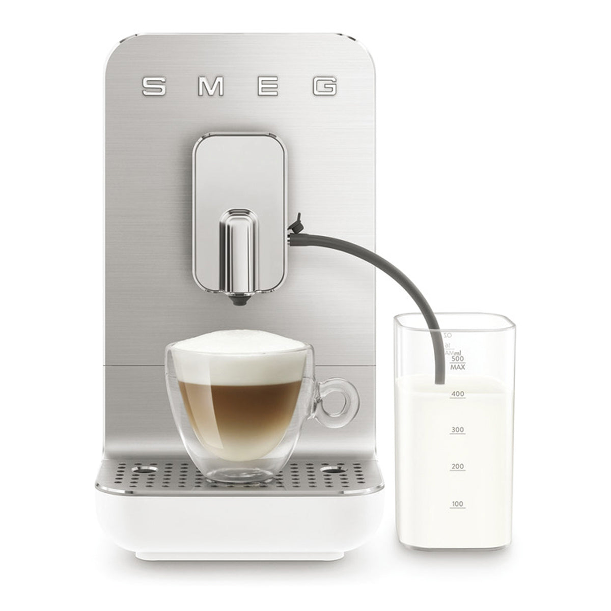 SMEG BCC13 50's AUTO COFFEE MACHINE MATTE WHITE