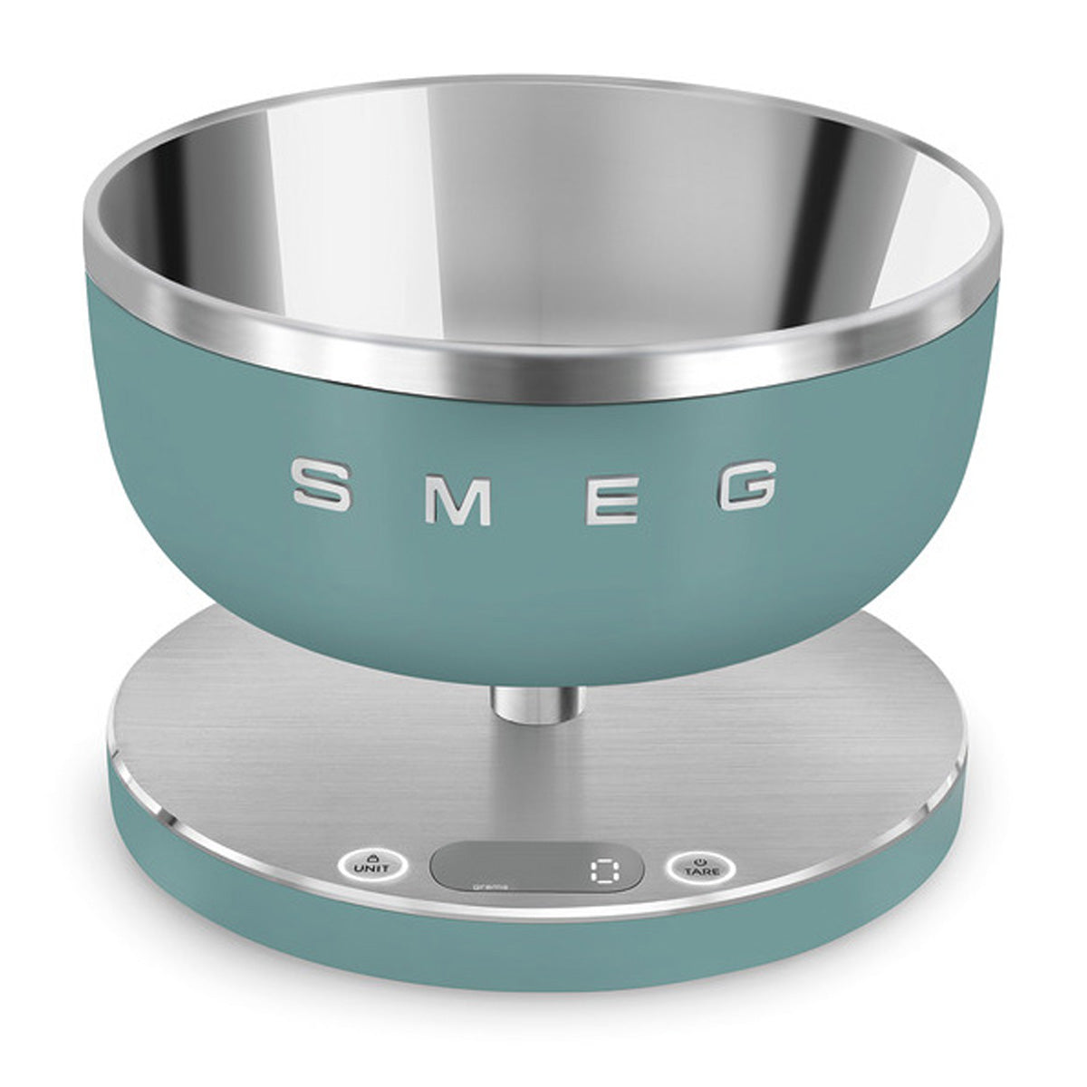 SMEG KSC01 50's DIGITAL KITCHEN SCALES MATTE EMERALD GREEN