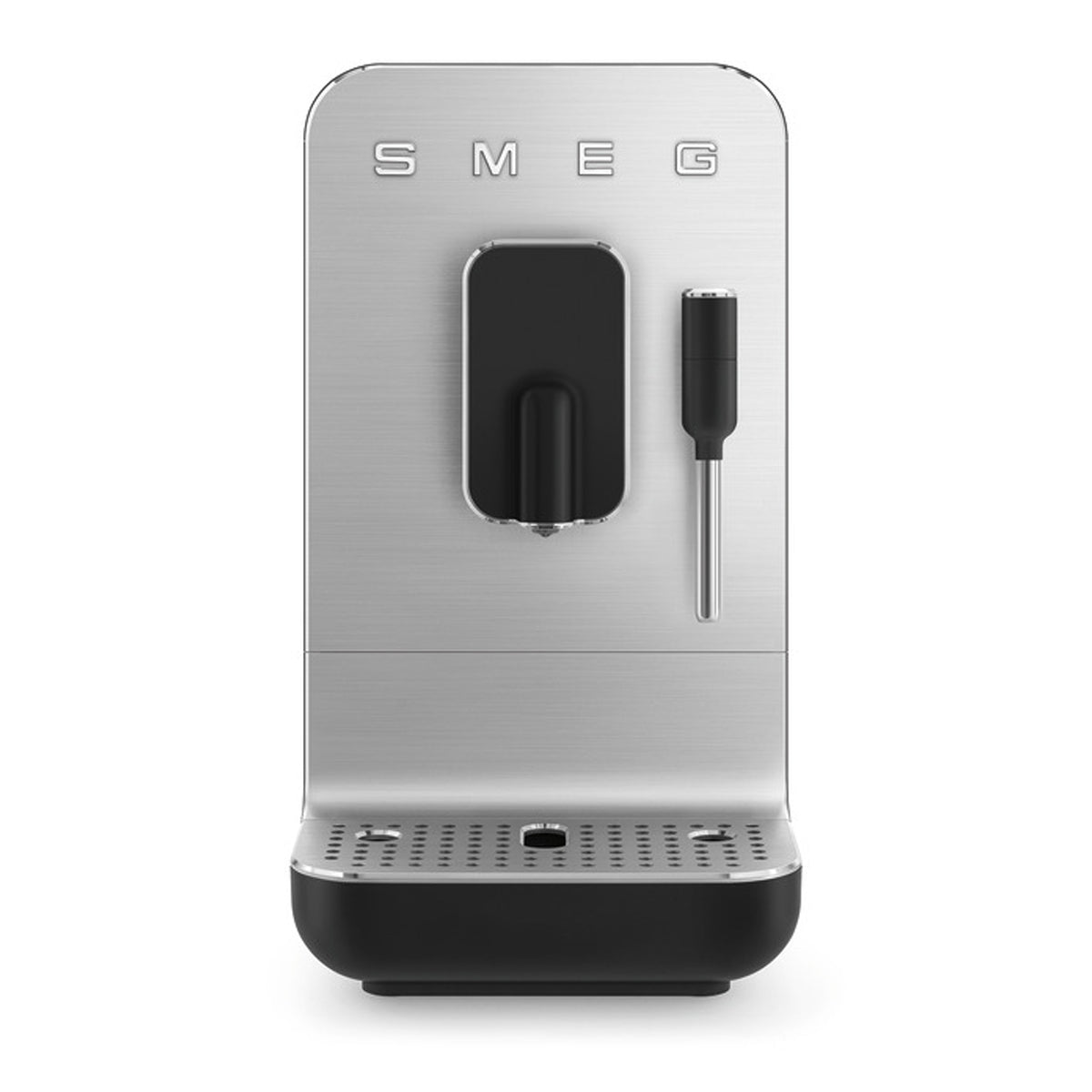 SMEG BCC12 50's AUTO COFFEE MACHINE+WAND MATTE BLACK