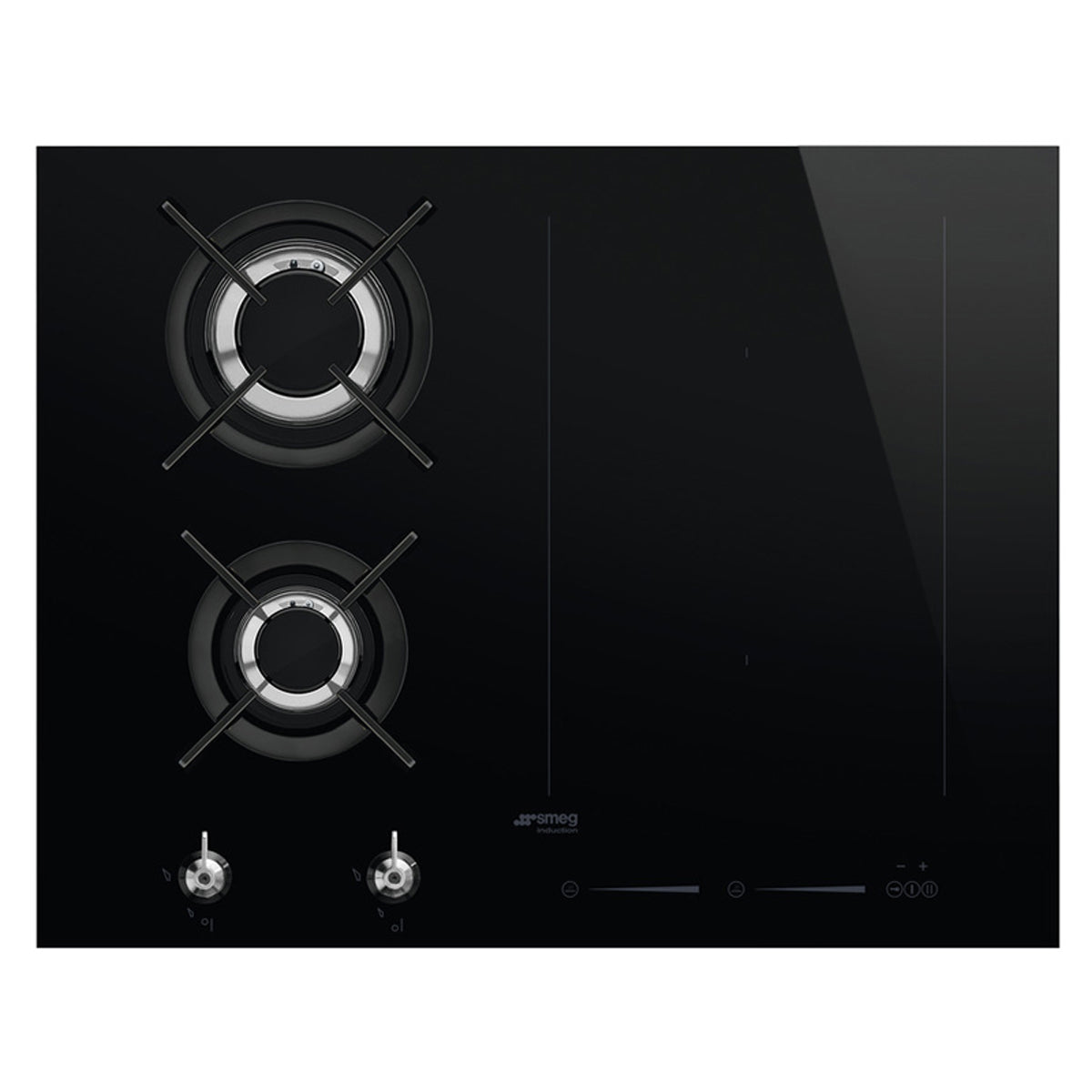 SMEG CLS HOB MIXED 650 BLK by HAFELE UK LTD