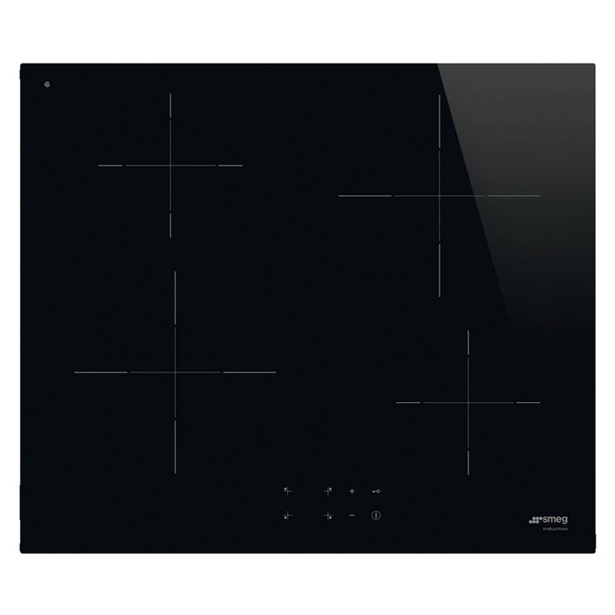 SMEG IND HOB TOUCH 600x510 BLK by HAFELE UK LTD