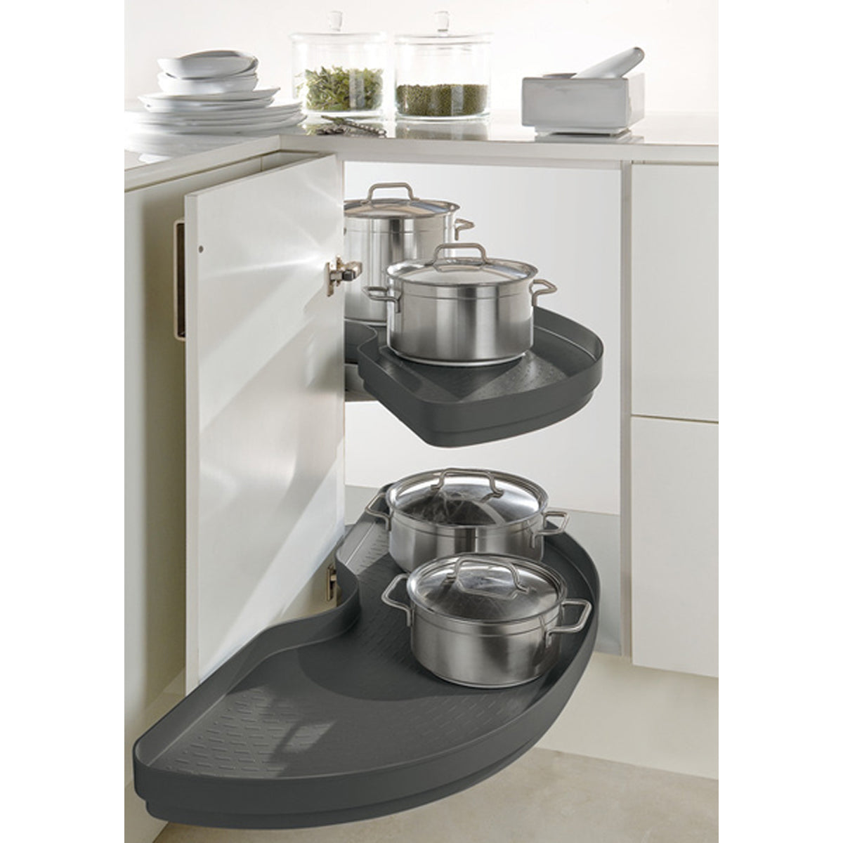 PRO-ARC POWERSLIDE SHELVING DGY RH