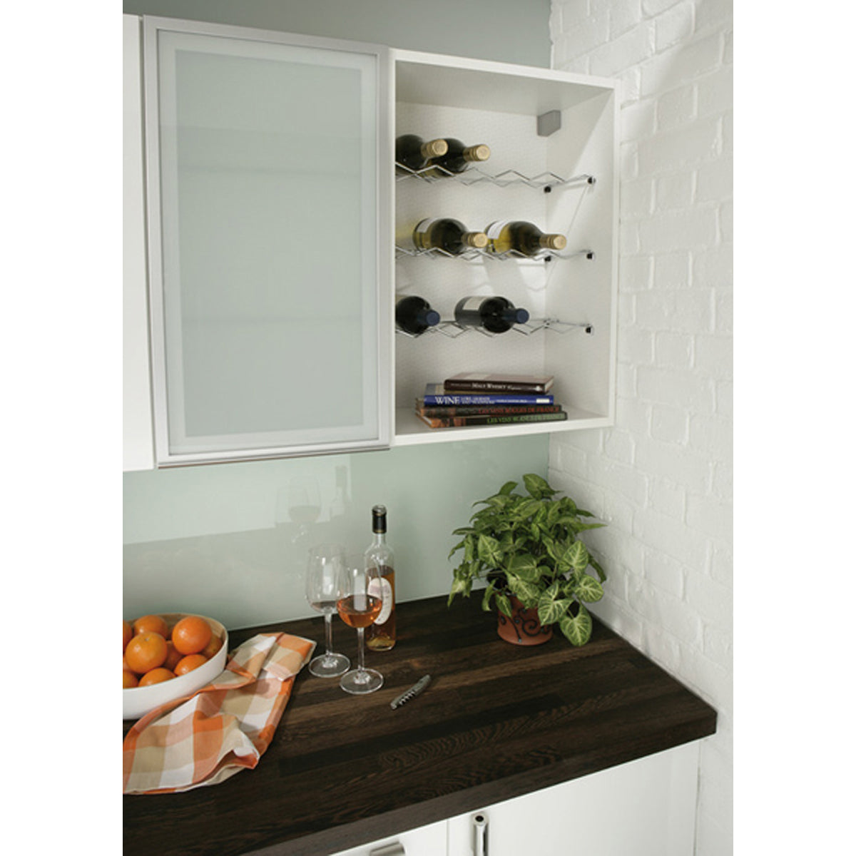 WIRE WINE SHELF 260x220x20 ST/PCP