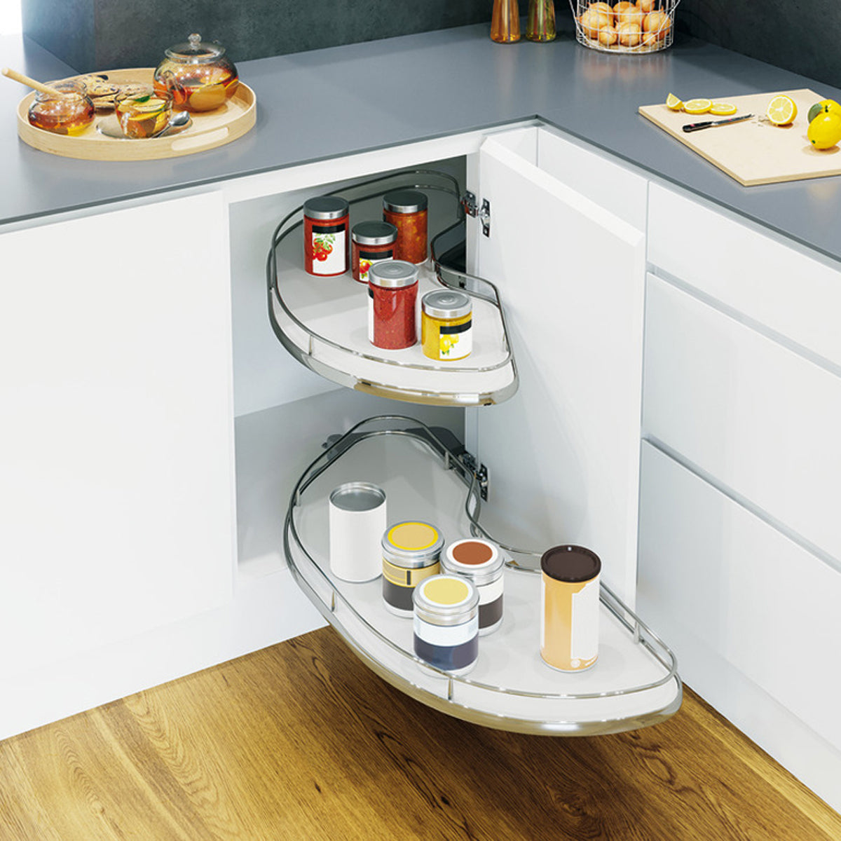 CORNERSTONE MAXX LH 1000x500 WHI/PC