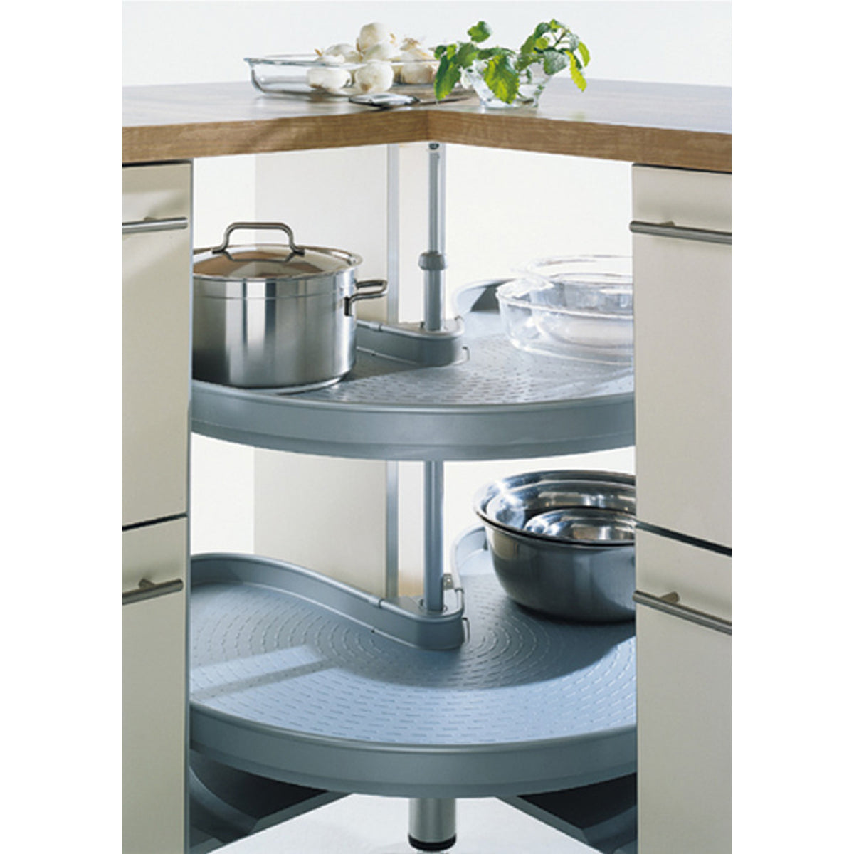 MONDO 90deg CAROUSEL UNIT 340x900 GRY