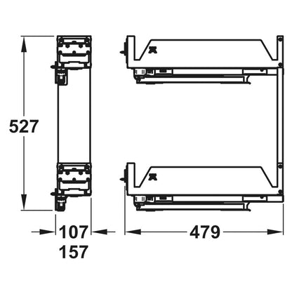 UTENSIO SLIM BASE 527 FOLDED 200