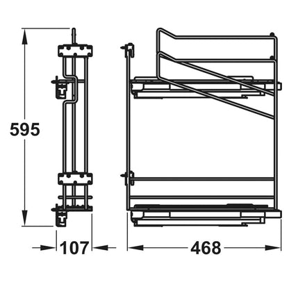UTENSIO TOWEL BASE 595 1BASKET 150