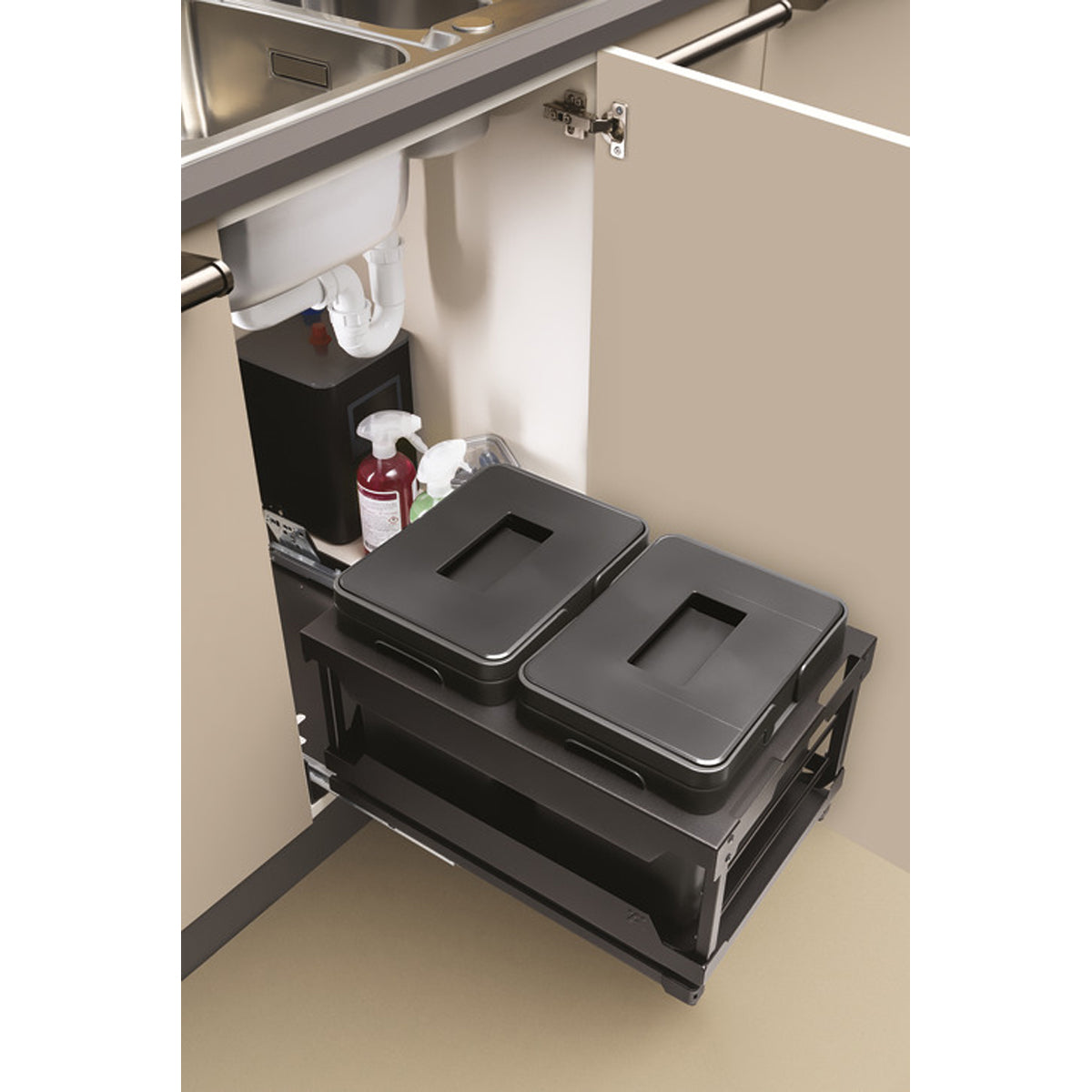 UTENSIO MAXI BIN FLEX COMPACT 332x600 2x20L