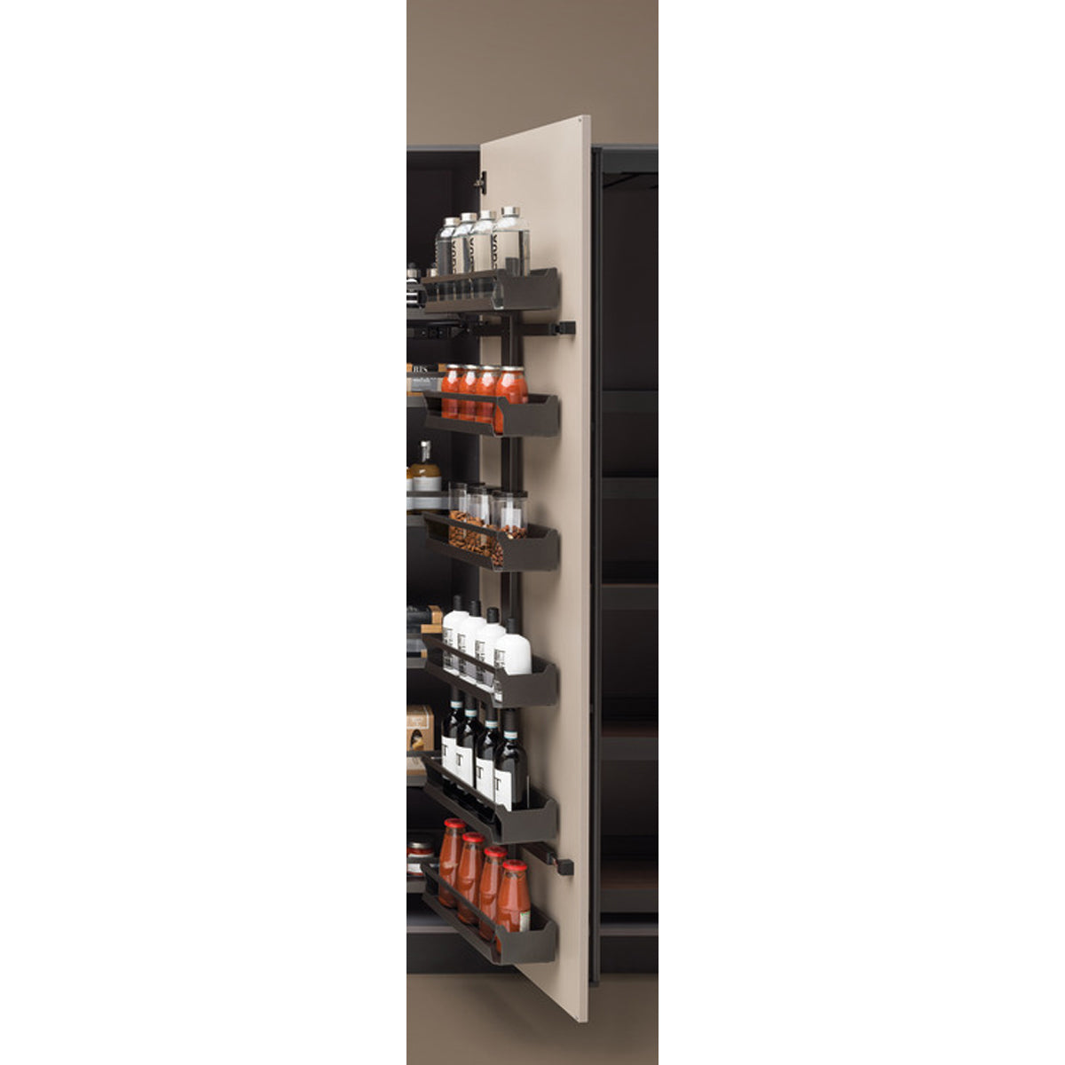 UTENSIO DOOR PANTRY 1675 FOLDED 5BASKET 600