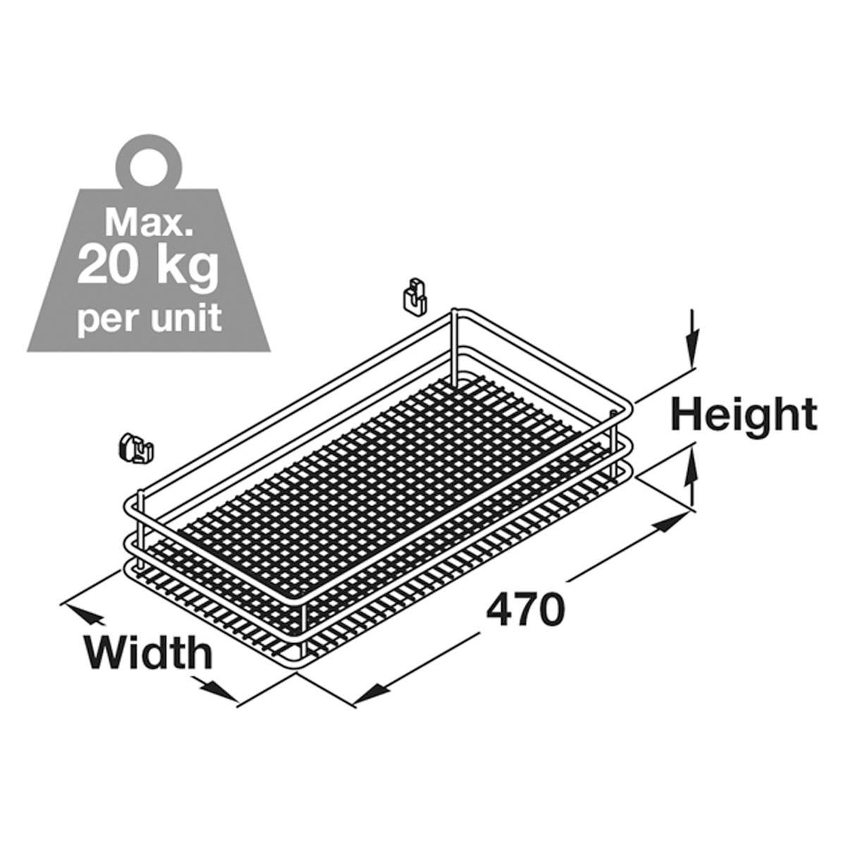 VAUTH DSA BASKET 300/230 ST/PCP