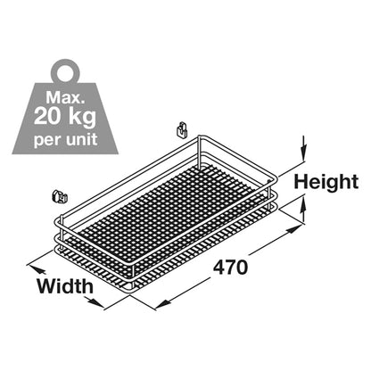 VAUTH DSA BASKET 300/230 ST/SLV