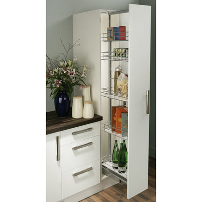LARDER UNIT 300x1950-2200 ST/SLV