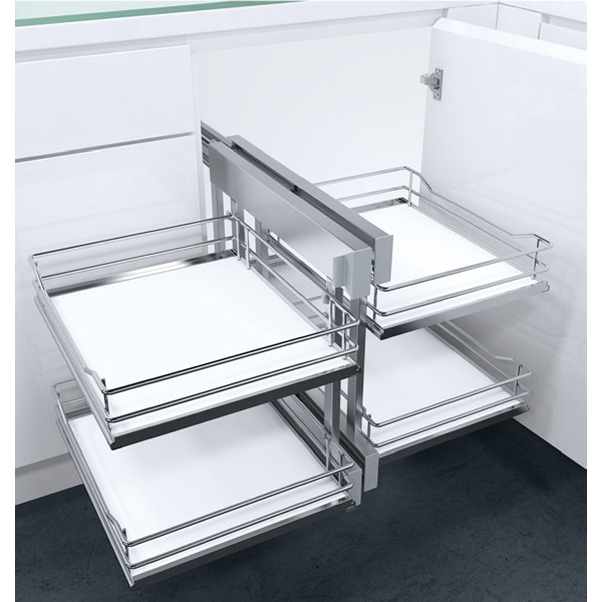FLEXCORNER PULLOUT UNIT 0900 ST/WHI