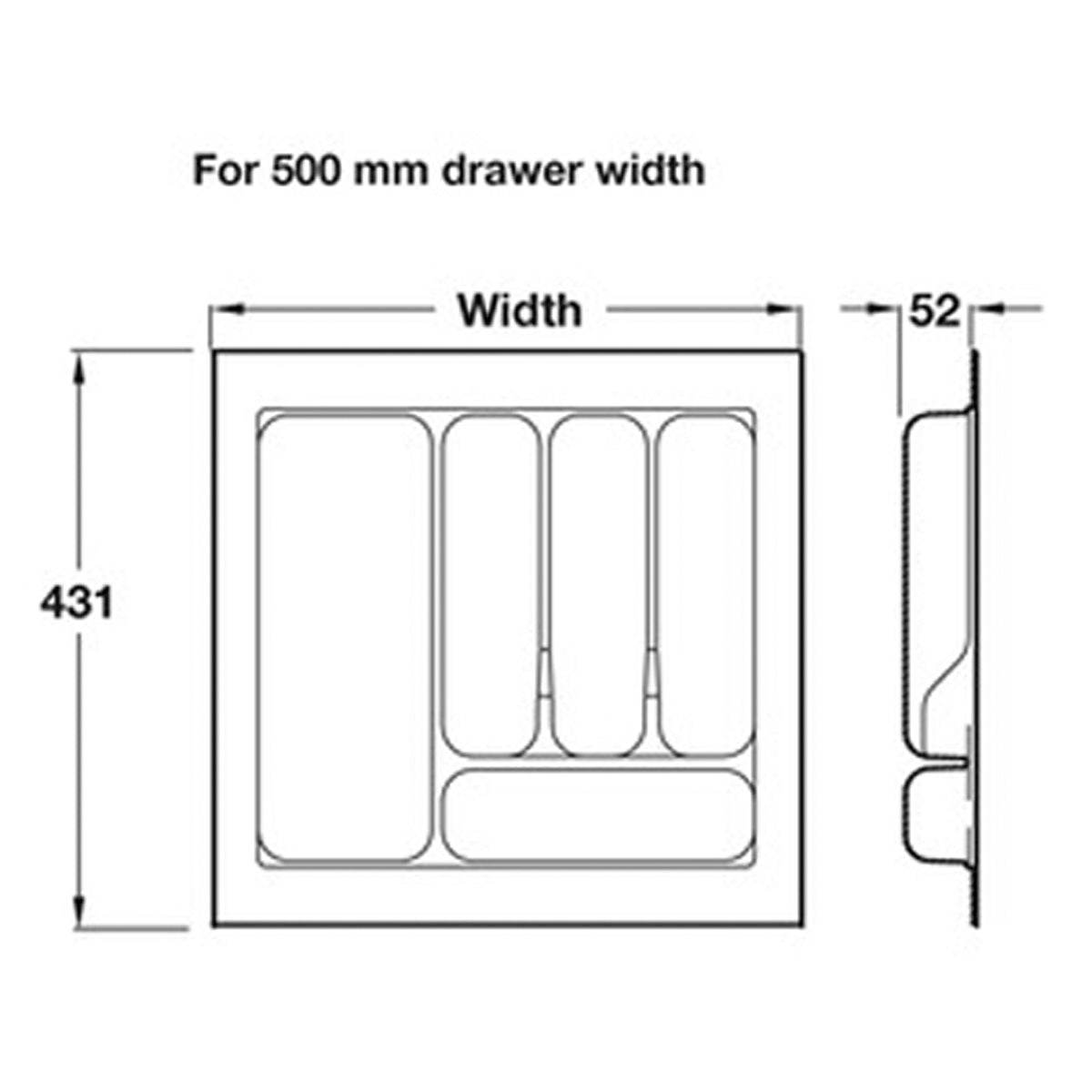 MATRIX A CUTLERY INS 431x0500 SGY