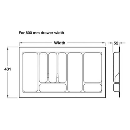 MATRIX A CUTLERY INS 431x0800 SGY