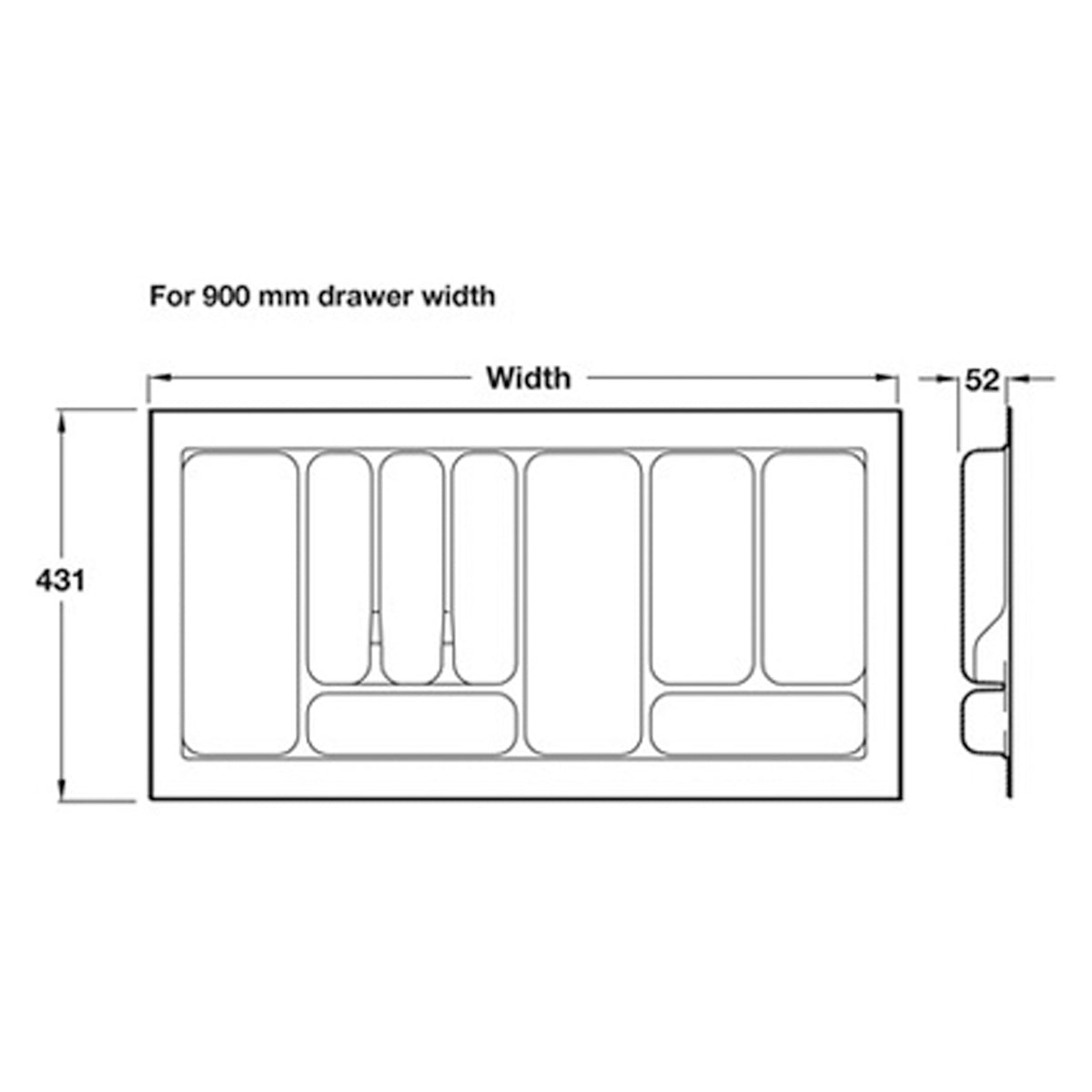 MATRIX A CUTLERY INS 431x0900 SGY