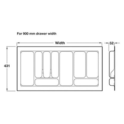 MATRIX A CUTLERY INS 431x0900 SGY