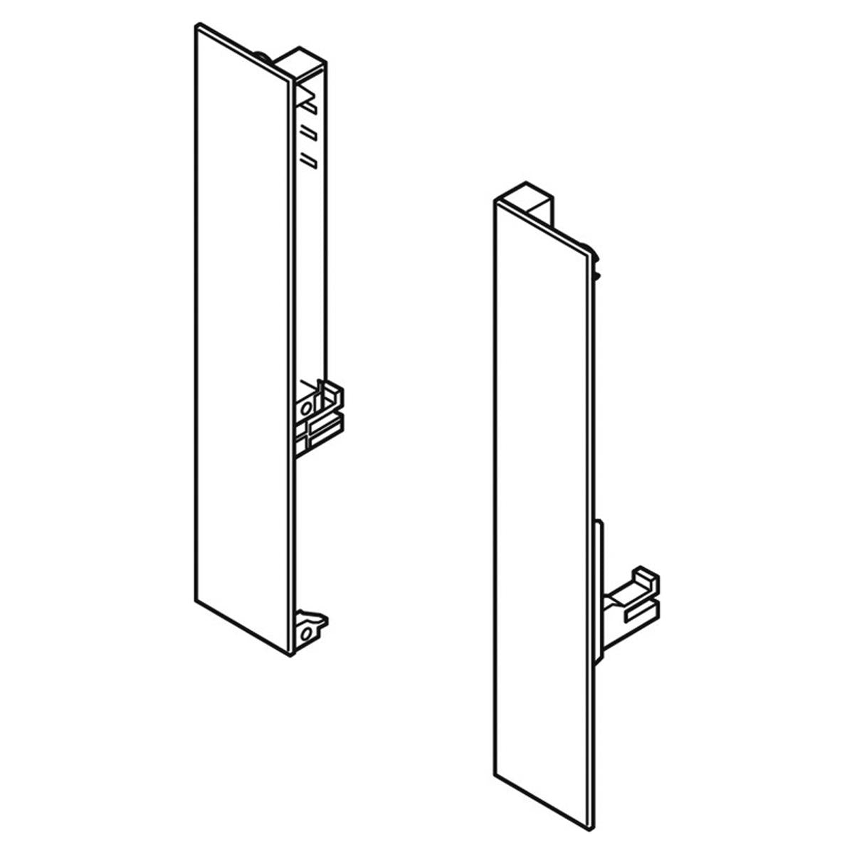 MATRIX BOX S FRONT BRACKET 199 GRY by HAFELE UK LTD