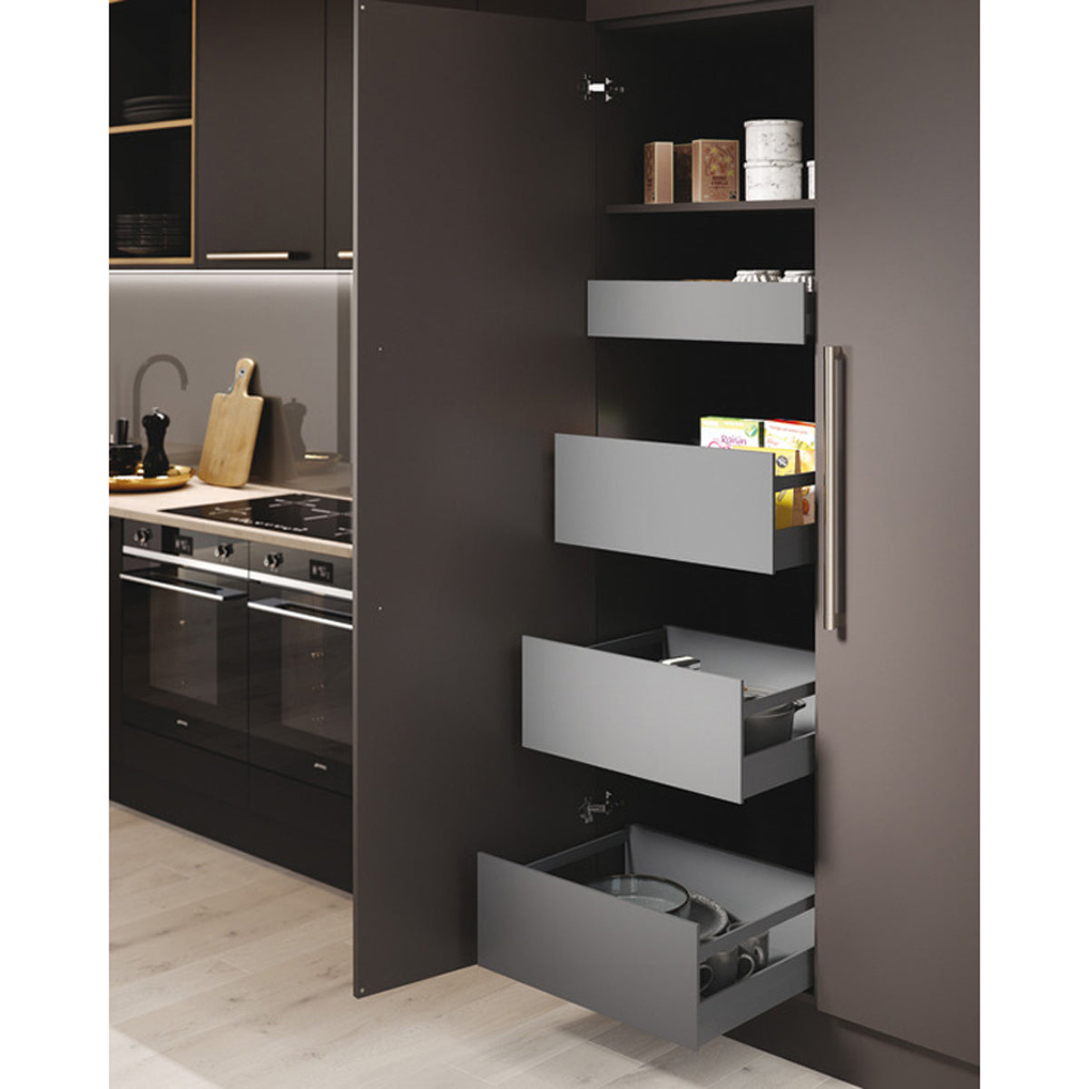 NOVA SCALA TOWER RAIL 1+3 0300 STN by HAFELE UK LTD