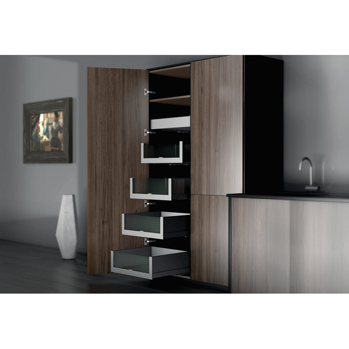 NOVA SCALA TOWER CRYST 1+4 0400 SLV by HAFELE UK LTD
