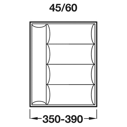 CUTLEY INSERT 45/60 440-490 PL/SIL