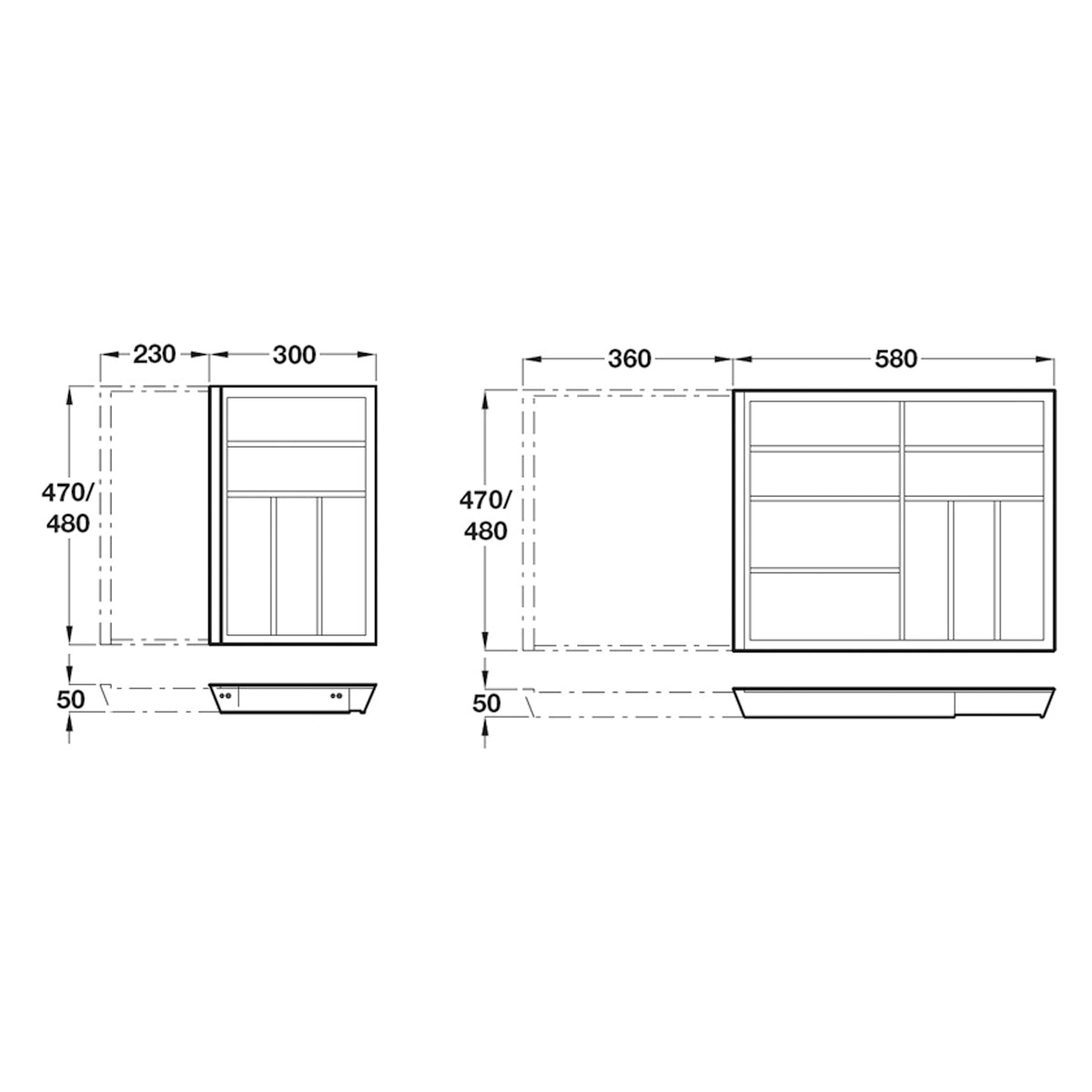 EXTRAY FOR500 300-530x470 OAK