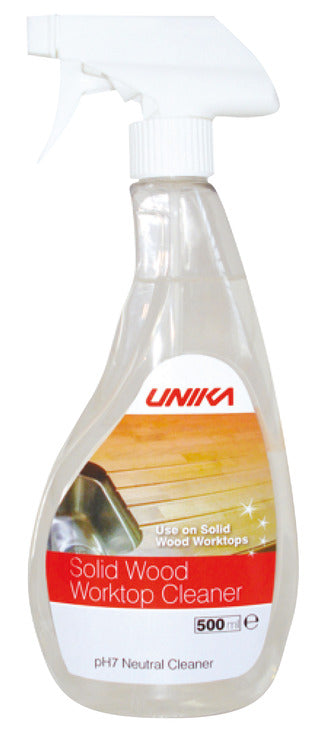 Unika W/T Solid Wood Cleaner 500ml by HAFELE UK LTD