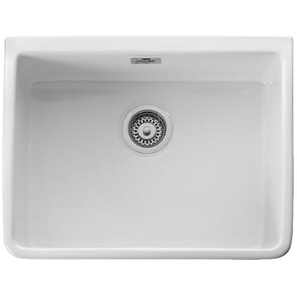 CERAMIC BELFAST SINK SGL BOWL WHI
