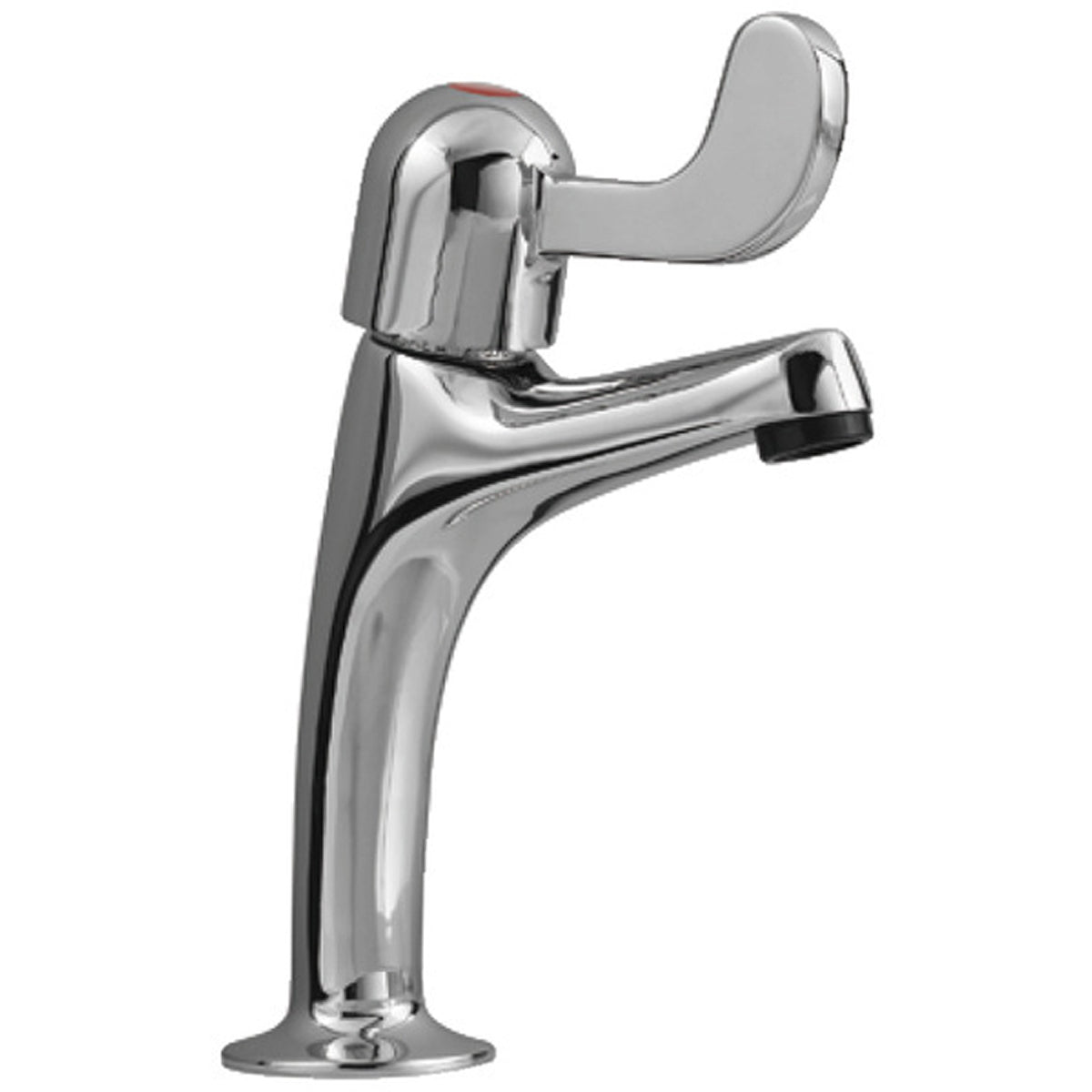 HIGH NECK SINK MIXER TAP BRS/PCP