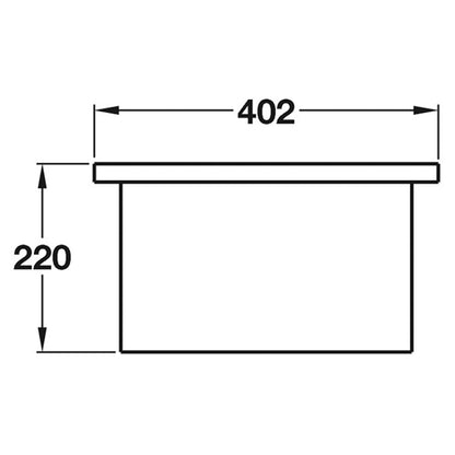 EDGE PRFE SINK 200 400x340x220 PSS