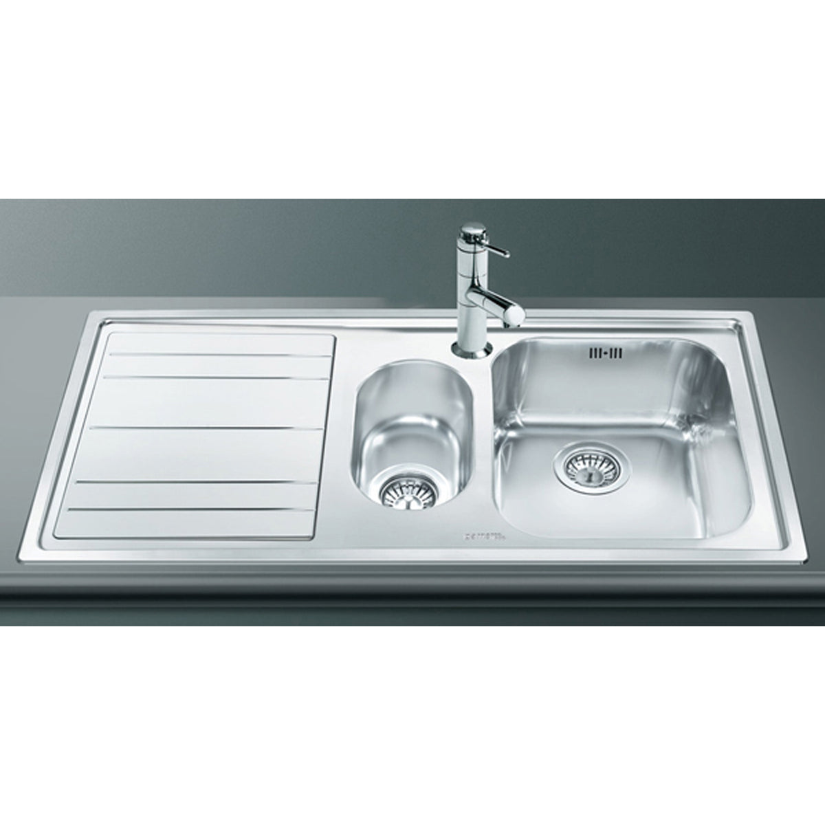 SMEG RIGAE LE102-2 1.5 SINK LH BSS