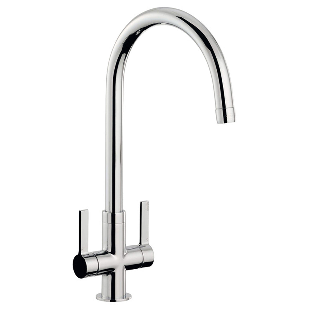 ABODE PICO DUAL MIXER TAP C BRS/PCP by HAFELE UK LTD