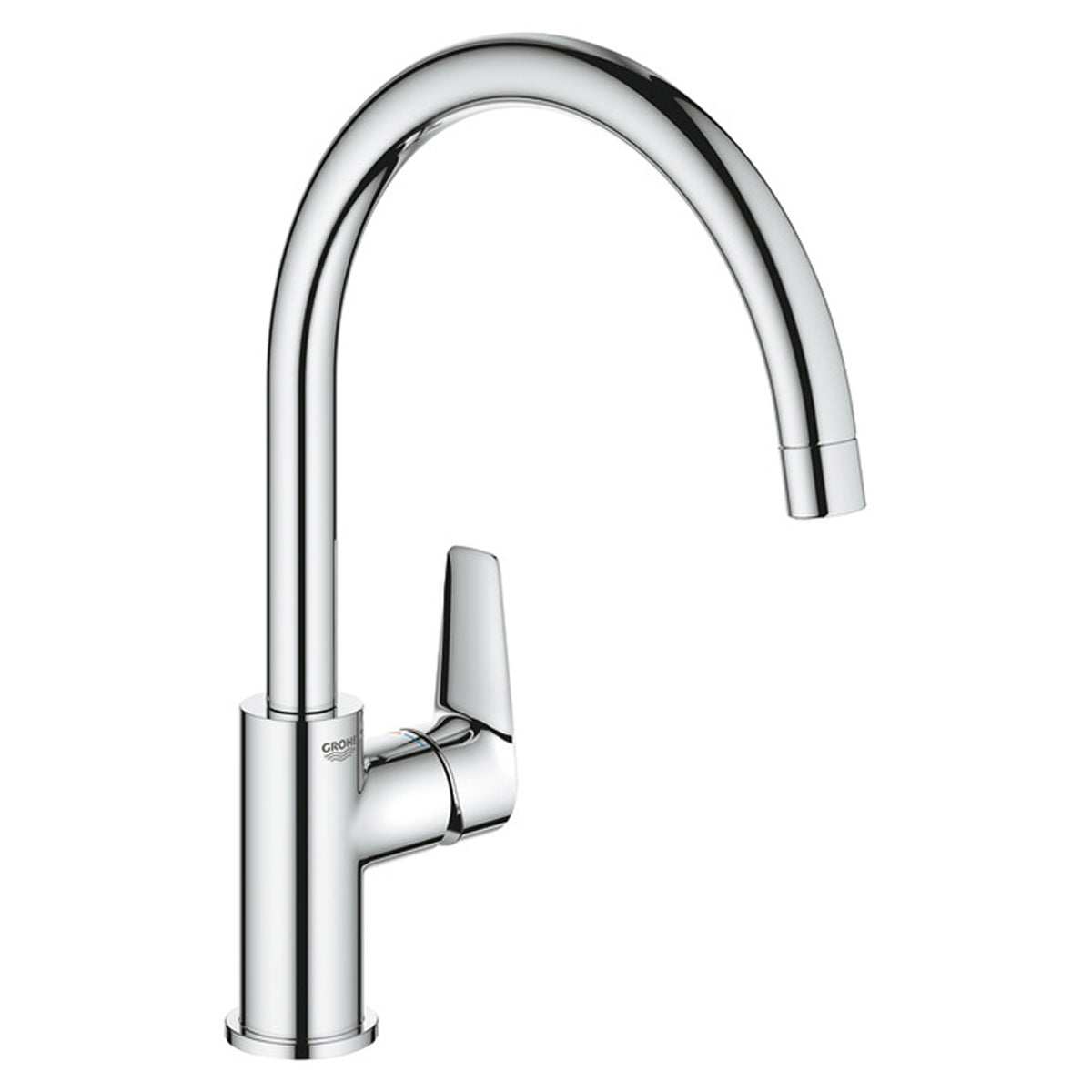 GROHE BAUEDGE SNG MIX TAP ZN/PCP by HAFELE UK LTD