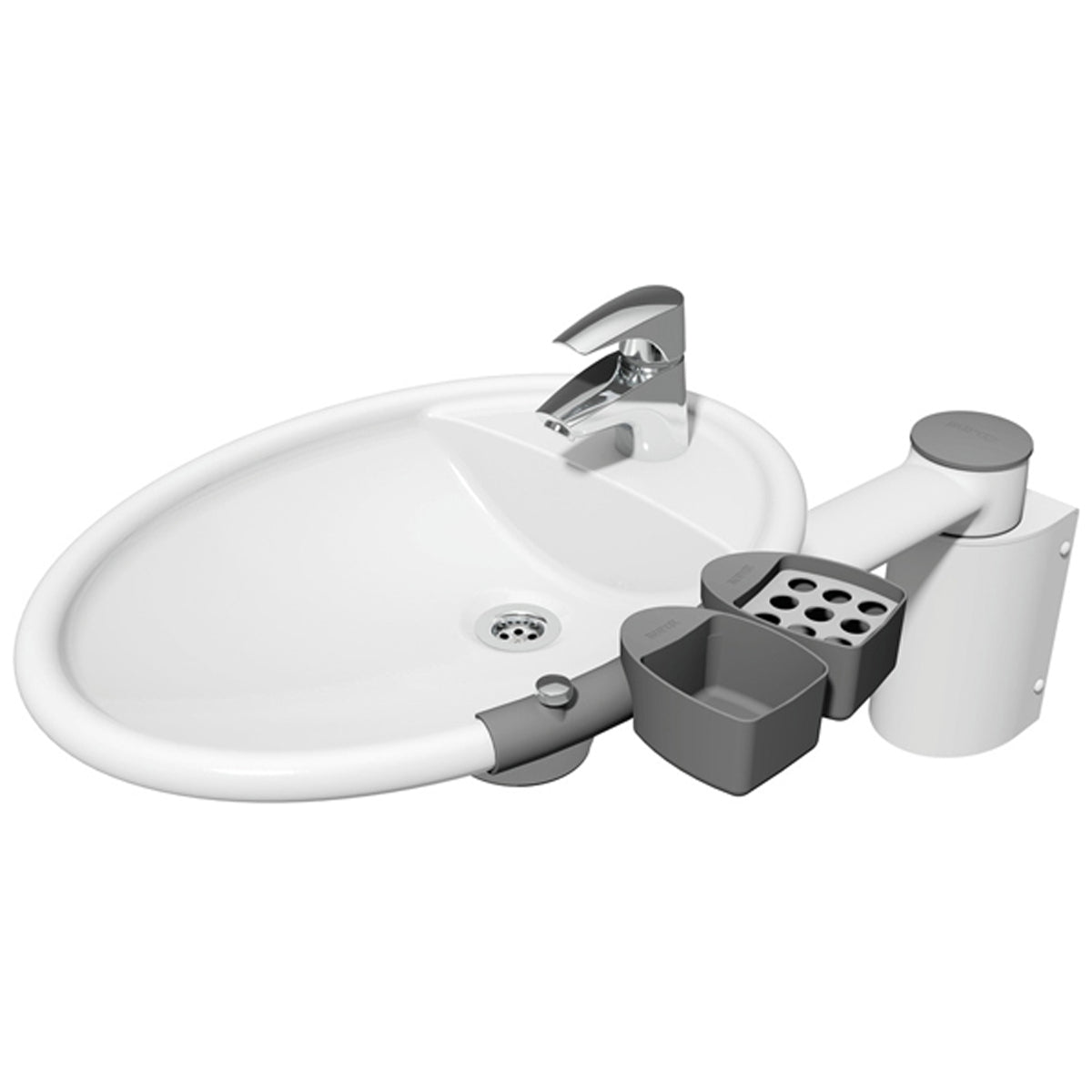 BATHROOM ACCESSORY KIT BLUE