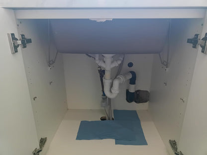 Undermount Sink Support Brackets with 6mm 316 Stainless Steel Bars (Pair)