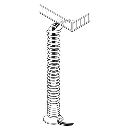 VERTICAL CABLE MANAGE SPIRAL SLV