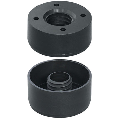 FURNITURE GLIDE SCREW D55x18 PL/BLK