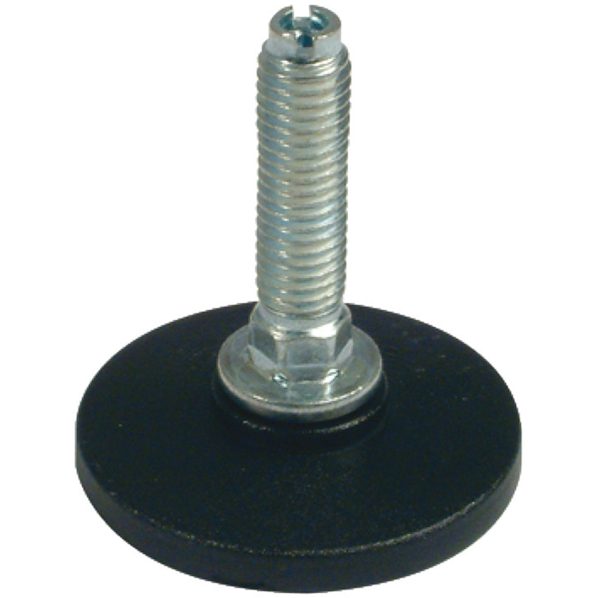 ADJ SCREW M10+FOOT D50x55 ST/GAL by HAFELE UK LTD