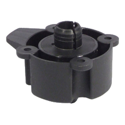 PLINTH TOP SECTION DOWEL MOUNT BLK