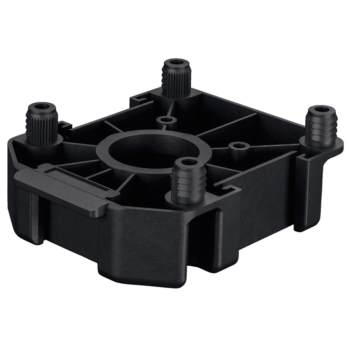 Axilo 78 Plinth Foot Top Press Black — Pack of 20 (63776335)