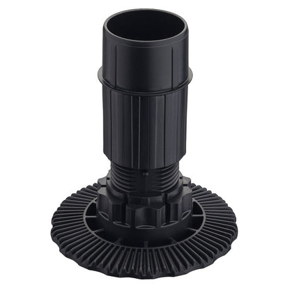 Axilo 78 Plinth Foot & Shaft Ø78x60mm Black — 53–80mm Adjustment, Pack of 20