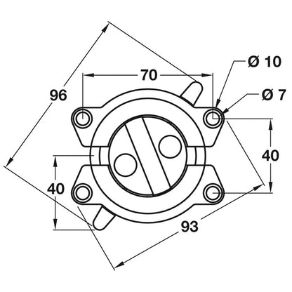 UNIVERSAL TABLE CONNECTR NI-PL