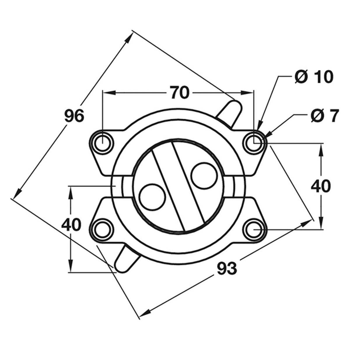 UNIVERSAL TABLE CONNECTR NI-PL