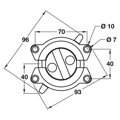 UNIVERSAL TABLE CONNECTR NI-PL