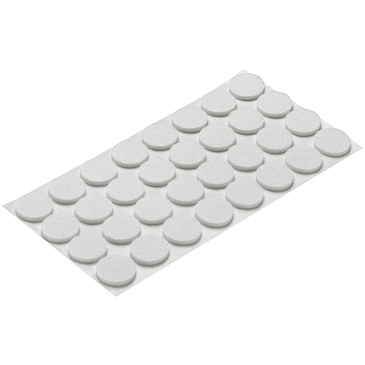 FELT GLIDE SELFADH RND D18 WHI x100 by HAFELE UK LTD