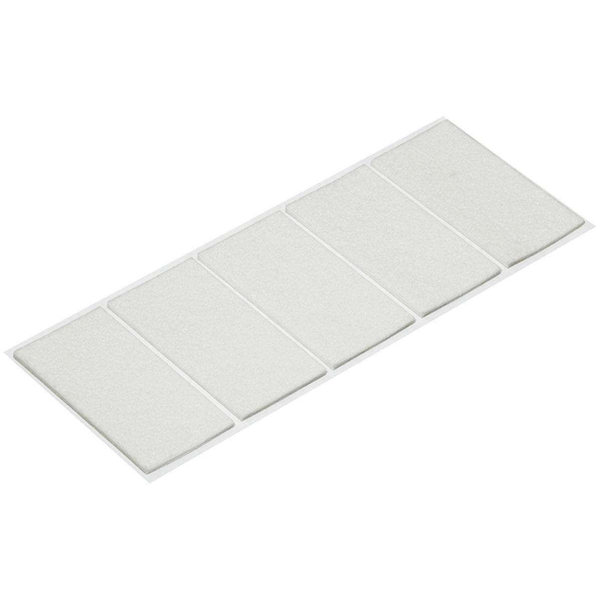 FELT GLIDE SELFAD RECT 50x100 WHx10 by HAFELE UK LTD