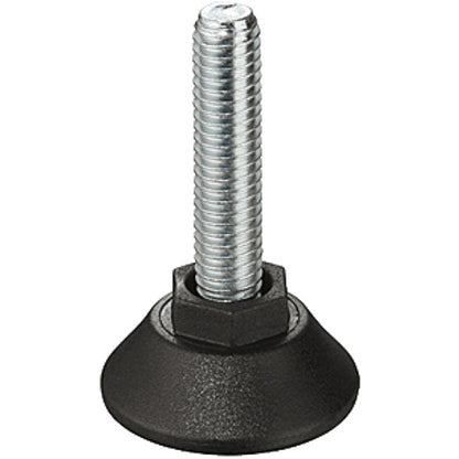 ADJ SCREW M10+FOOT D47x45 ST/GAL
