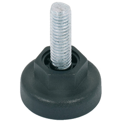 BASE LEVELLER M8x22/D30x14 PL/BLACK
