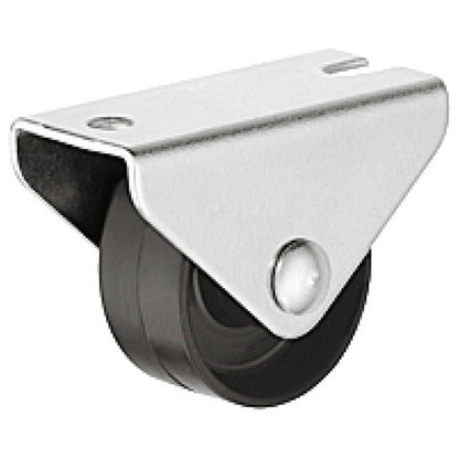 FIXED CASTOR 20KG D25x40x17 ST/GLV